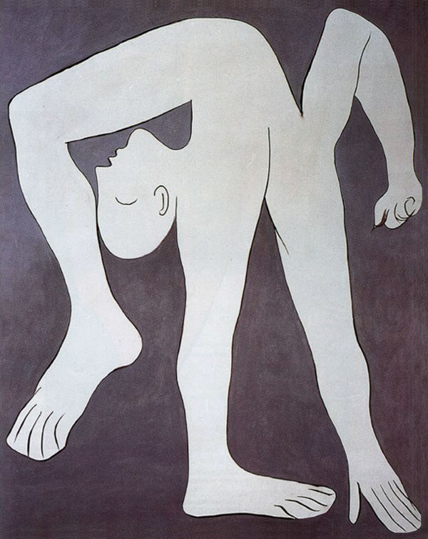 Картина Пабло Пикассо. Акробат. 18 января 1930