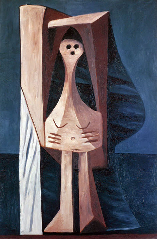 Картина Пабло Пикассо. Высокая купальщица. 1929