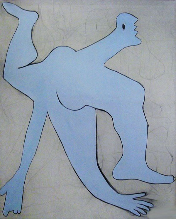 Картина Пабло Пикассо. Голубой акробат. 1929