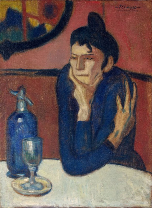 Пабло Пикассо. Любительница абсента. 1901