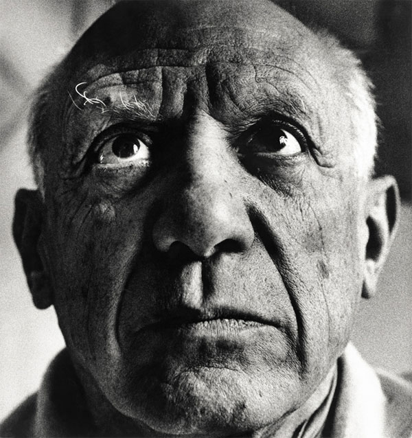 Пабло Пикассо, Больё, апрель 1958. Фото 1, Ричард Аведон