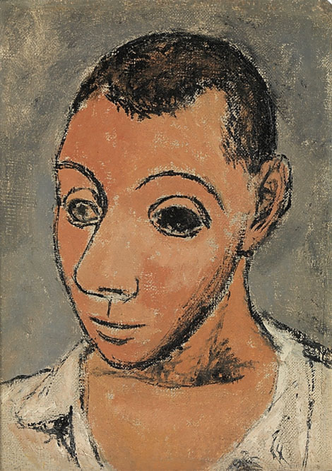 Картина Пабло Пикассо. Автопортрет 2. 1906