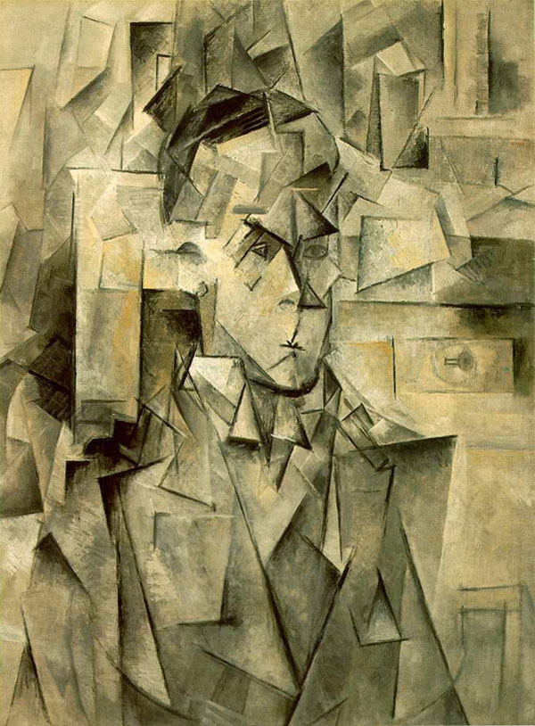 Картина Пабло Пикассо. Портрет Вильгельма Уде. 1910