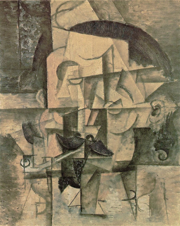 Картина Пабло Пикассо. Поэт. 1912