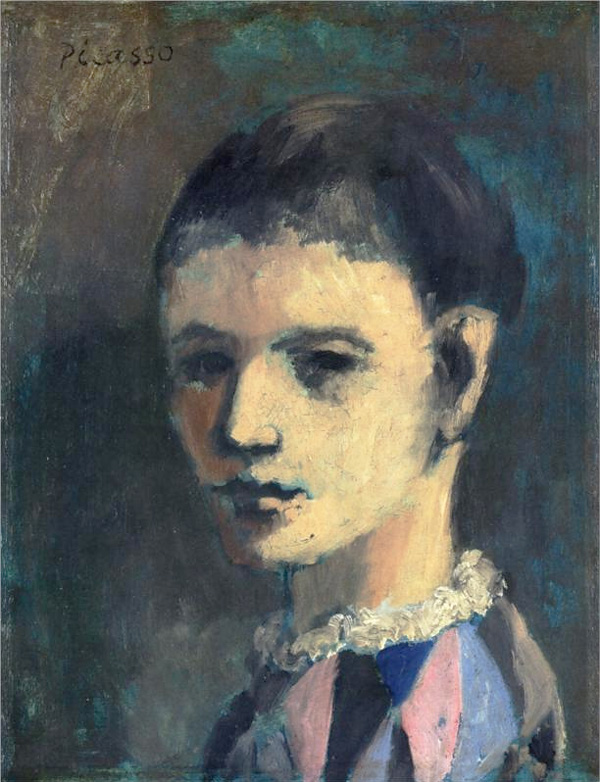 Картина Пабло Пикассо. Голова арлекина. 1905 ($15,2 млн)
