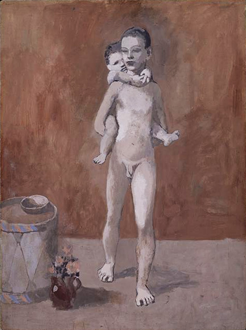 Картина Пабло Пикассо. Два брата. 1906
