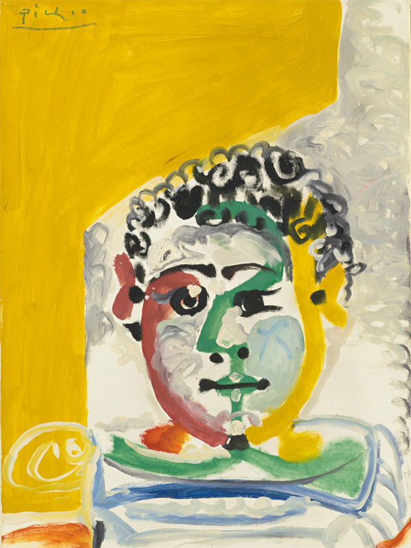 Картина Пабло Пикассо. Бюст мальчика. 1964 ($2,1 млн)