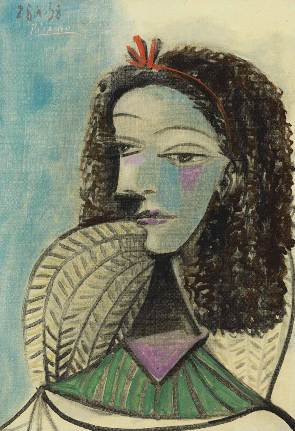 Картина Пабло Пикассо. Бюст женщины. 1938 ($4,42 млн)
