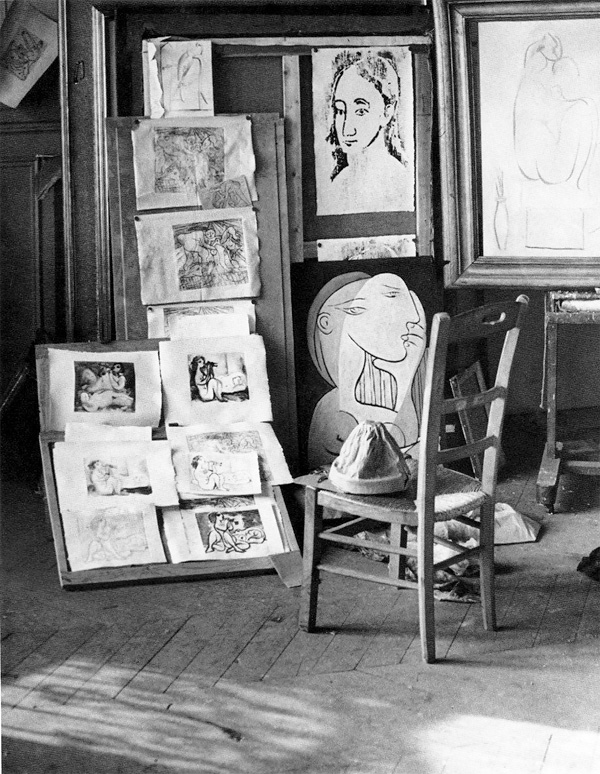 Мастерская Пикассо на улице Боэти, Париж, 1932. Брассай, фото 3