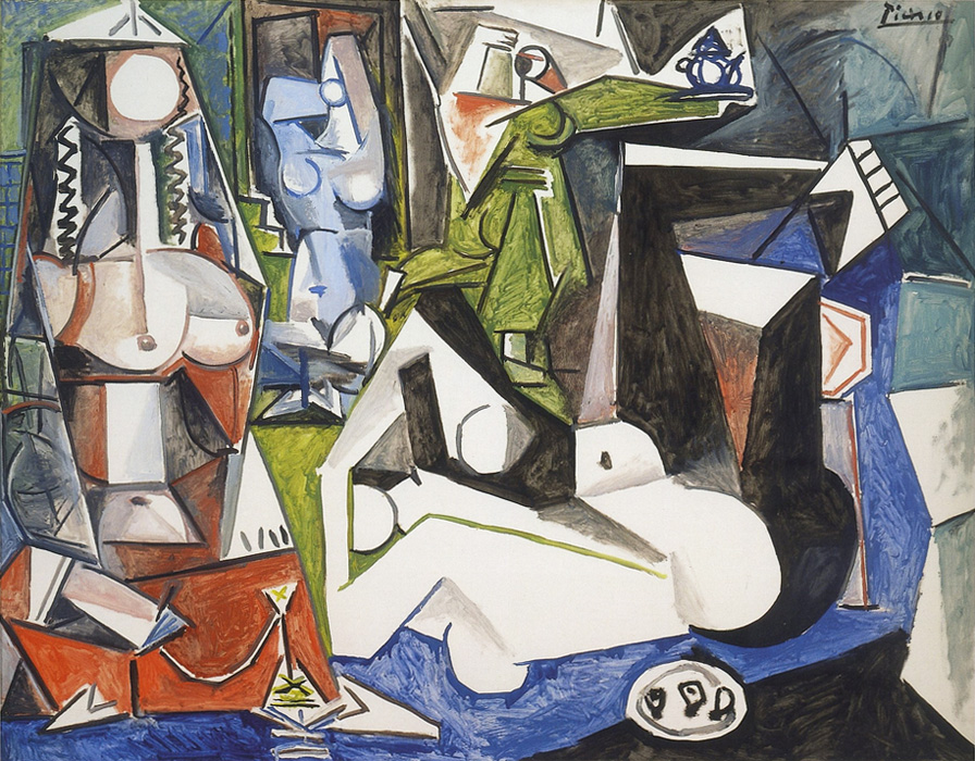 Картина Пабло Пикассо. Алжирские женщины, версия N (14). 12 февраля 1955
