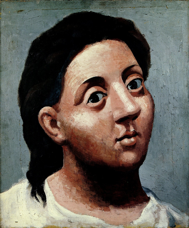 Картина Пабло Пикассо. Голова женщины. 1921