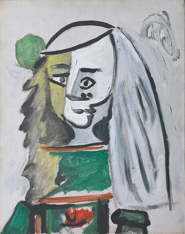 Картина Пабло Пикассо. Менины (Инфанта Маргарита Мария). Интерпретация № 16. 6 сентября 1957