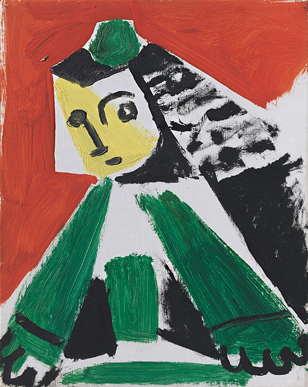 Картина Пабло Пикассо. Менины (Изабелла де Веласко). Интерпретация № 41. 17 ноября 1957